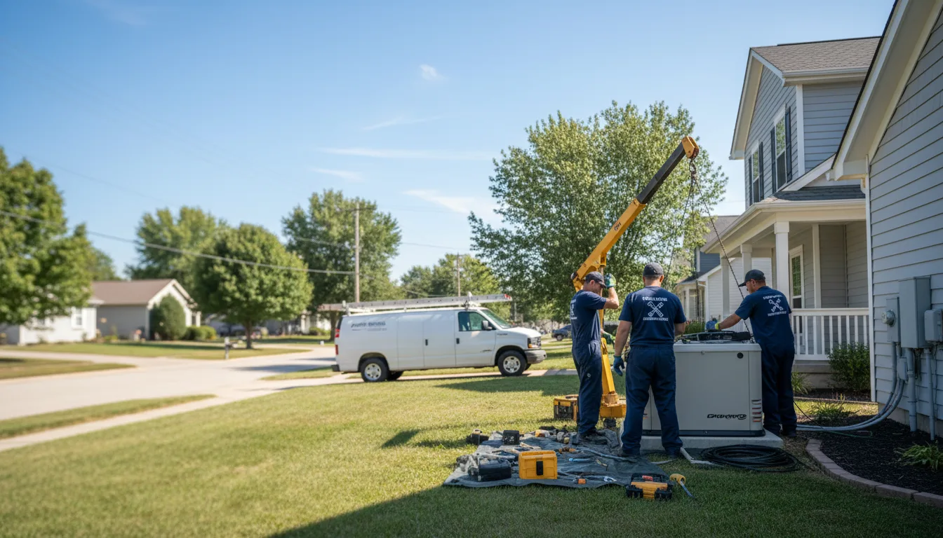 Generator Installation in Robbins, IL near me